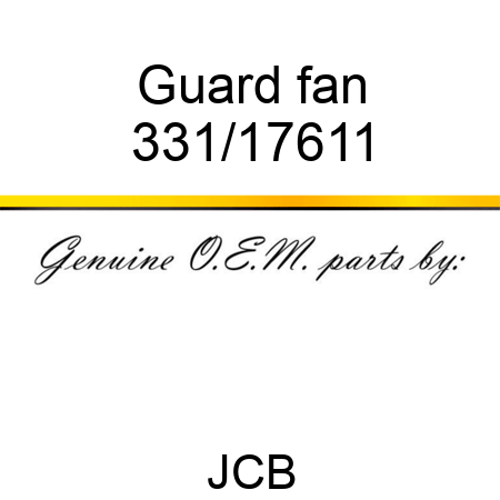 Guard fan 331/17611