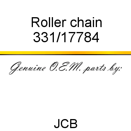 Roller, chain 331/17784