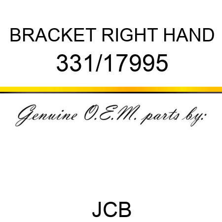 BRACKET RIGHT HAND 331/17995