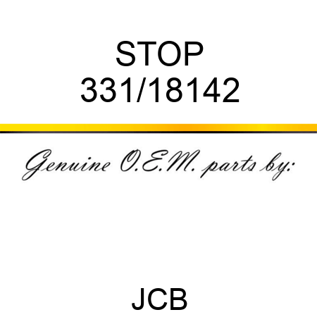 STOP 331/18142