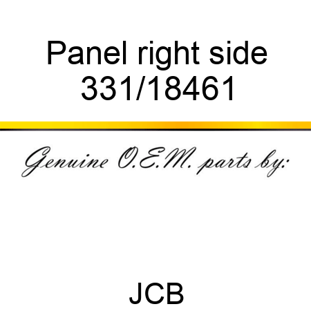 Panel right side 331/18461