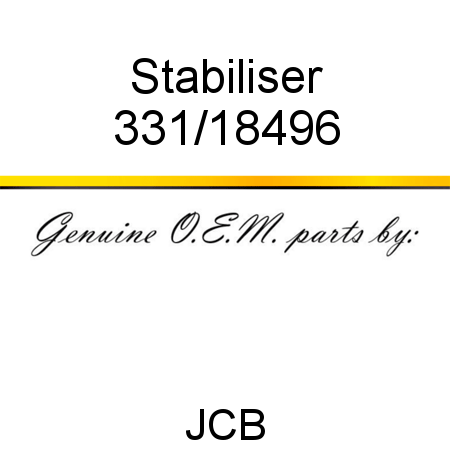 Stabiliser 331/18496