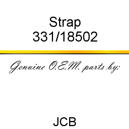 Strap 331/18502