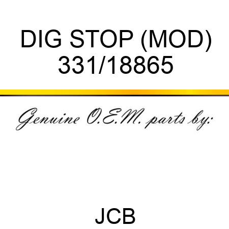 DIG STOP (MOD) 331/18865