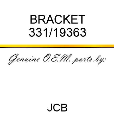 BRACKET 331/19363
