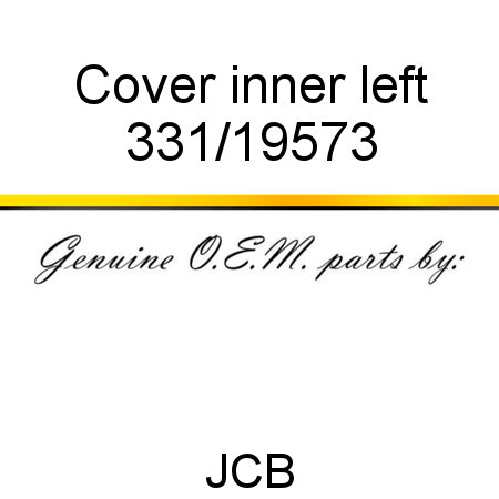 Cover, inner, left 331/19573