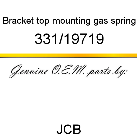 Bracket, top mounting, gas spring 331/19719