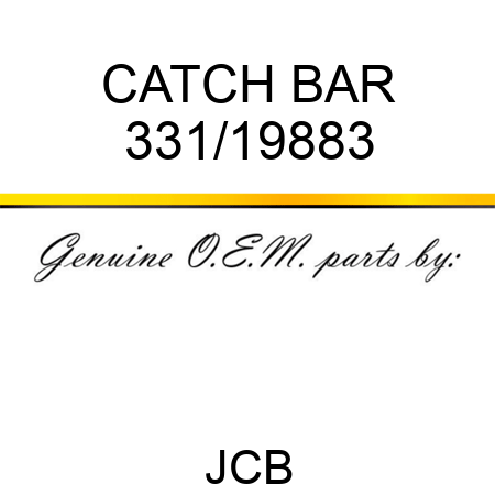 CATCH BAR 331/19883