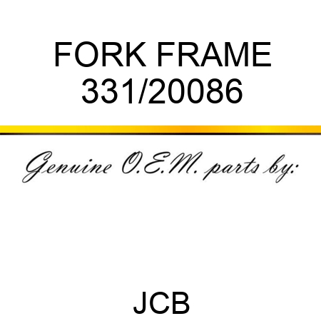 FORK FRAME 331/20086