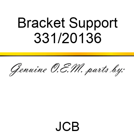 Bracket Support 331/20136