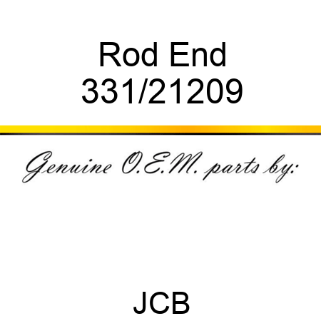 Rod End 331/21209