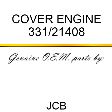 COVER ENGINE 331/21408