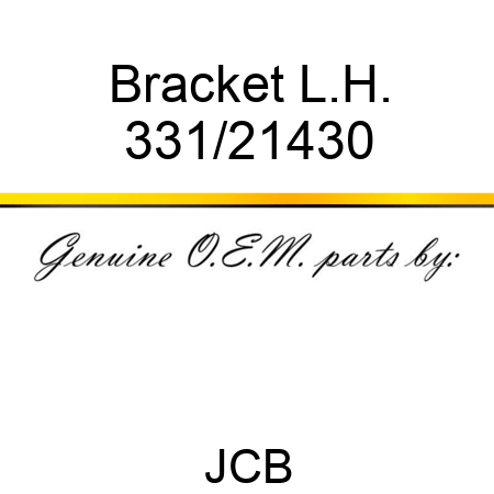 Bracket L.H. 331/21430