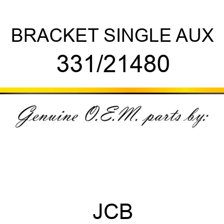 BRACKET SINGLE AUX 331/21480