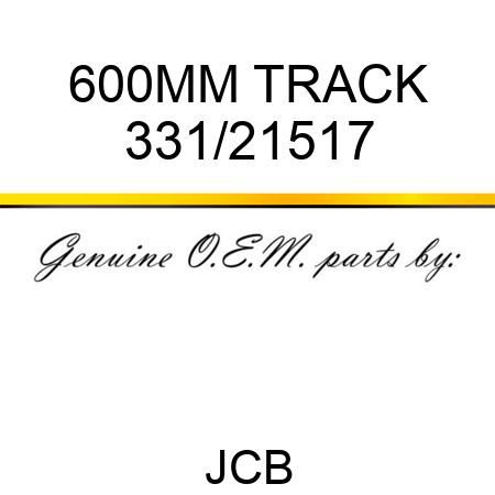 600MM TRACK 331/21517
