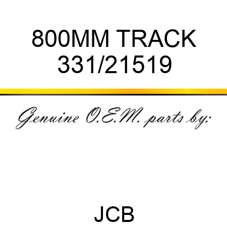 800MM TRACK 331/21519