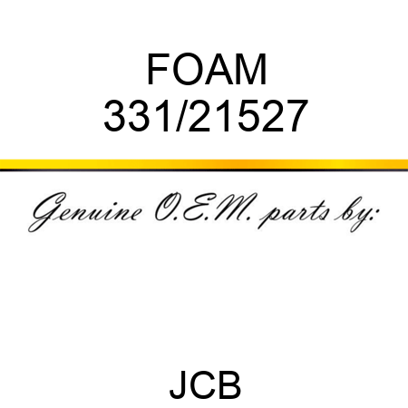 FOAM 331/21527