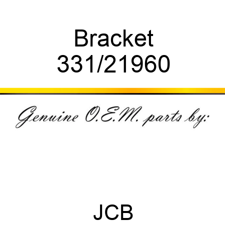 Bracket 331/21960