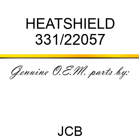 HEATSHIELD 331/22057