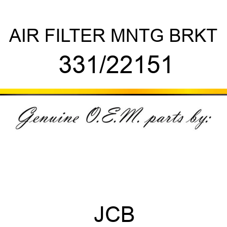 AIR FILTER MNTG BRKT 331/22151