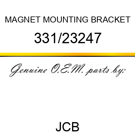 MAGNET MOUNTING BRACKET 331/23247