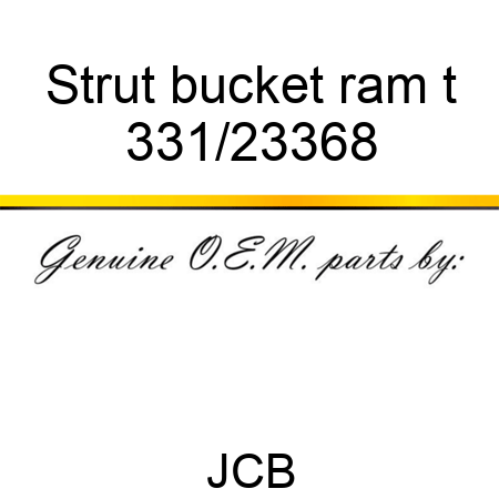 Strut bucket ram t 331/23368