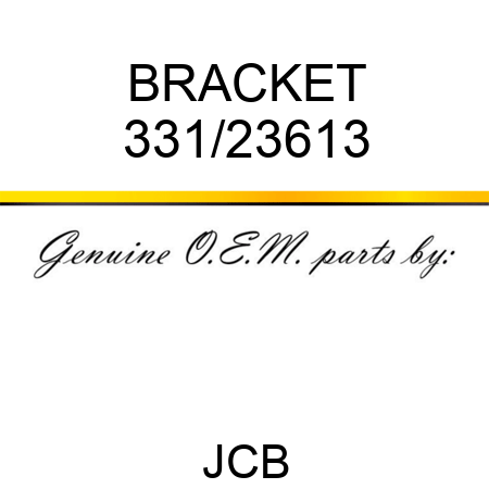 BRACKET 331/23613