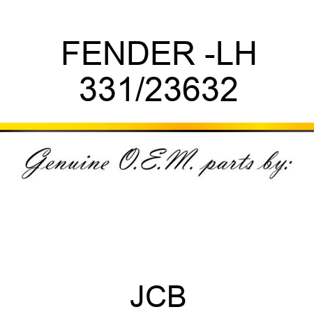 FENDER -LH 331/23632