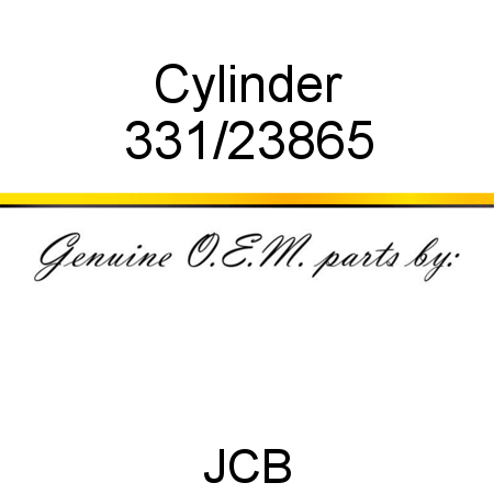 Cylinder 331/23865