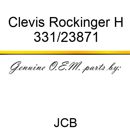 Clevis Rockinger H 331/23871