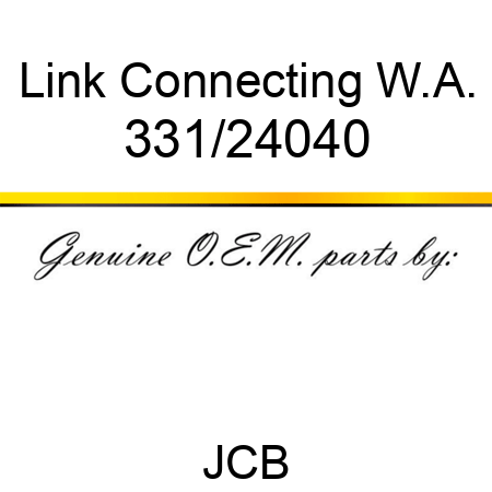 Link, Connecting W.A. 331/24040