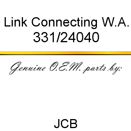 Link, Connecting W.A. 331/24040