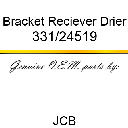 Bracket Reciever Drier 331/24519