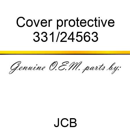 Cover protective 331/24563