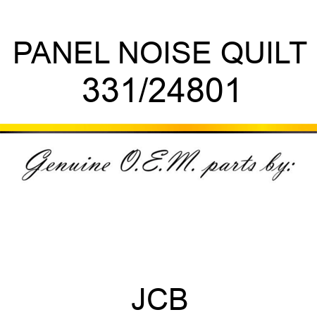 PANEL NOISE QUILT 331/24801