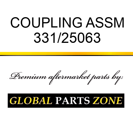 COUPLING ASSM 331/25063