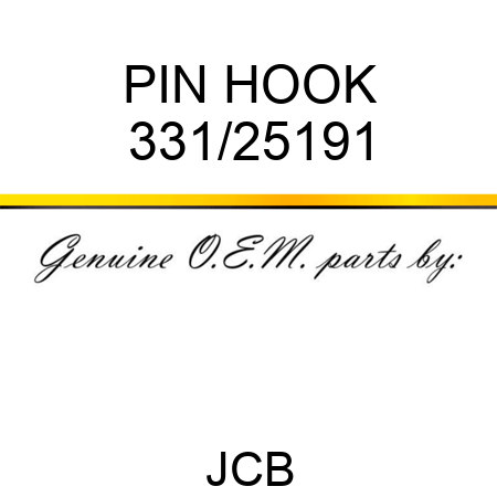PIN HOOK 331/25191