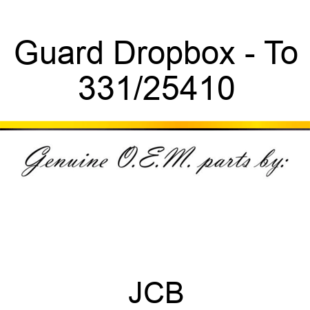 Guard Dropbox - To 331/25410