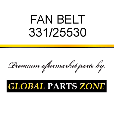 FAN BELT 331/25530