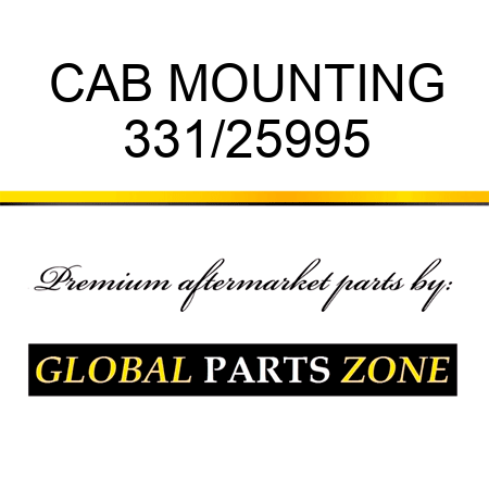 CAB MOUNTING 331/25995