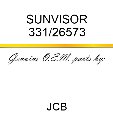 SUNVISOR 331/26573