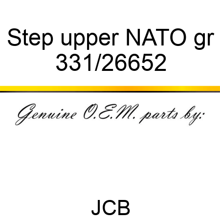 Step upper NATO gr 331/26652