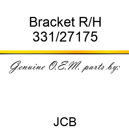 Bracket R/H 331/27175