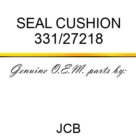 SEAL CUSHION 331/27218