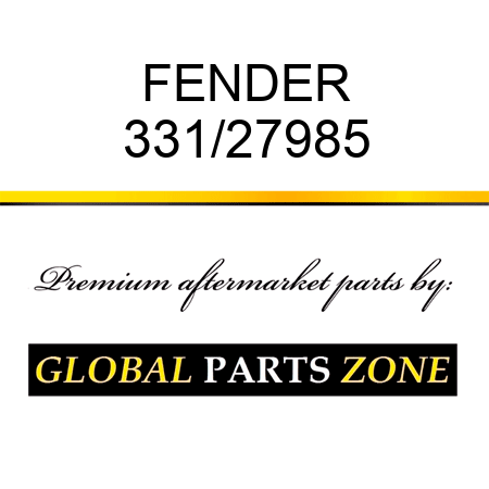 FENDER 331/27985