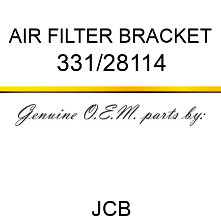 AIR FILTER BRACKET 331/28114