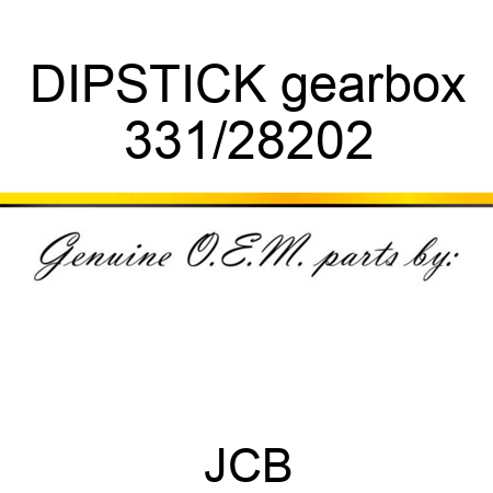 DIPSTICK gearbox 331/28202