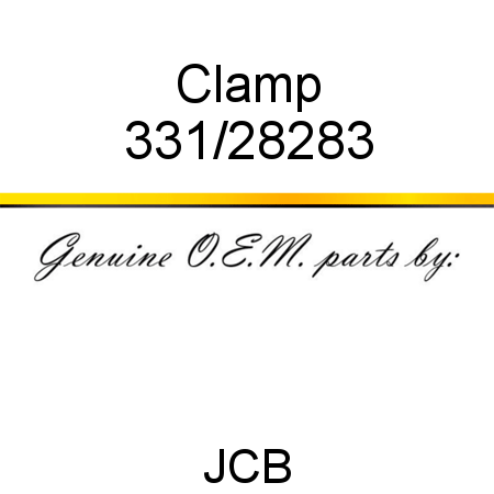 Clamp 331/28283