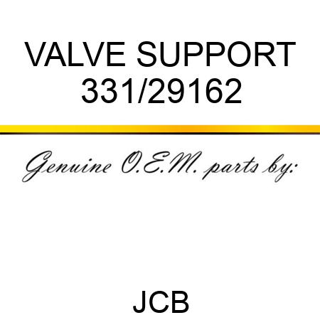 VALVE SUPPORT 331/29162
