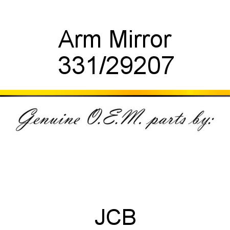 Arm, Mirror 331/29207